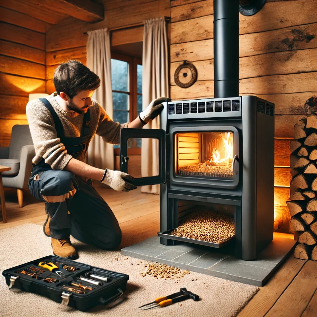 Professional Pellet Stove Repair Justin TX - Expert Heating Efficiency Solutions by Chimney Sweep Justin